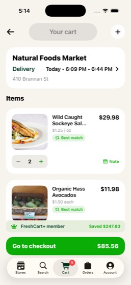 Final screen for freshcart-001