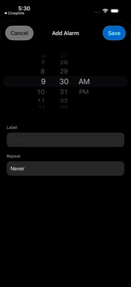 Final screen for mem-010