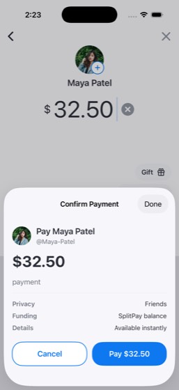 Final screen for splitpay-001